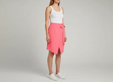 neonowe spodnie damskie: Spódnica damska, rozmiar L — 5