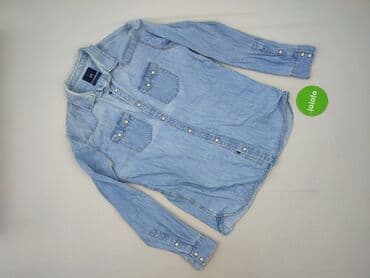 marynarki jeansowe męskie: Denim, Koszulа dla mężczyzn, rozmiar L — 2