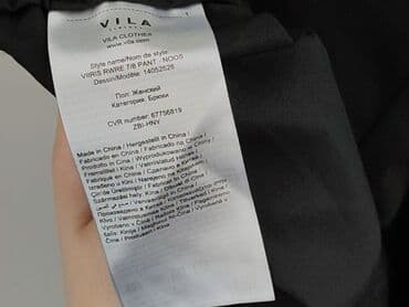 buty vices klapki: Vila, Spodnie materiałowe damskie, rozmiar XS — 5