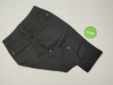 zaxy sandały czarne: Spodnie 3/4 damskie, rozmiar M — 2