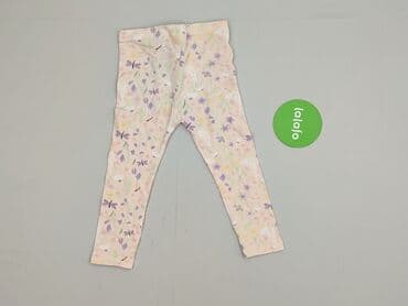 reserved woskowane spodnie: Leggings for kids, So cute, 1.5-2 years, 92, condition - Very good — 3