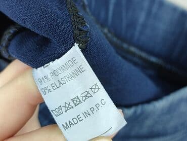 legginsy: Jeansy damskie, rozmiar L — 4