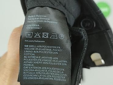 samoon spodnie: H&M, Spodnie materiałowe damskie, rozmiar S — 4