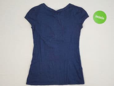 koszulka w niebieskie paski: George, T-shirt damski, rozmiar M — 3