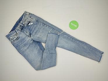 rwane dzinsy: H&M, Jeansy damskie, rozmiar S — 2