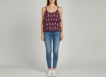 bluzki dla kobiet z dużym biustem: Manguun, Top damski, rozmiar L — 6