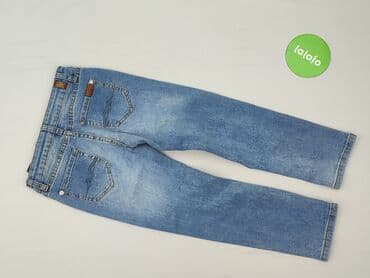 biała sukienka dla dziewczynki: Spodnie jeansowe, 7 lat, 122/128, stan - Idealny — 3