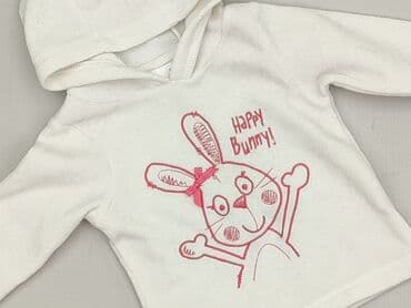 ubrania hello kitty dla dzieci: Bluza, M&Co, 6-9 miesięcy, stan - Bardzo dobry — 1