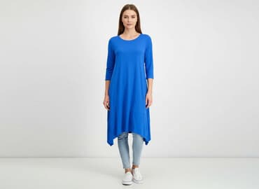 bluzki z dlugim rekawem basic: Sukienka damska, rozmiar S — 5