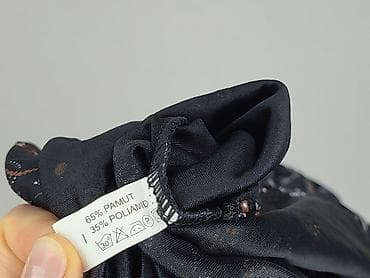 bluzki oversize czarne: Niebieski Księżyc, Bluzka damska, rozmiar XL — 5