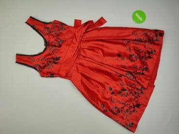 czerwona sukienka w litere a: Women`s dress, size S — 3