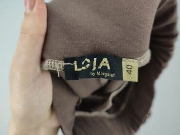 Women's Pants: Material trousers for women, size L — 4