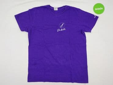 fioletowa koszulka na ramiączkach: B&C Collection, Koszulka dla mężczyzn, L — 2