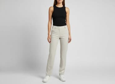 buty zimowe stradivarius: Bik Bok, Spodnie materiałowe damskie, rozmiar S — 7