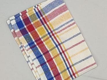 Artykuły papiernicze: Bawełniana ściereczka kuchenna w kratę - Materiał: 100% bawełna — 1