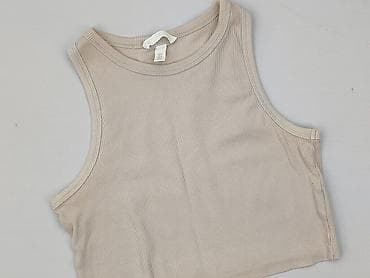 hm bluzki prążkowane: H&M, Top damski, rozmiar M — 4