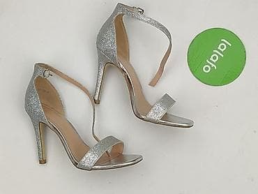 sandaly z perlami: Sandały damskie, rozmiar 35 — 2