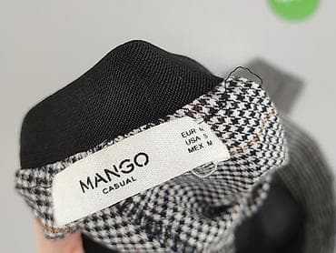 spodnie do tuniki: Mango, Spodnie materiałowe damskie, rozmiar M — 4