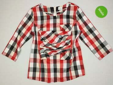 bluzki w kratkę czerwona: Salko, Women's blouse, size XL — 3
