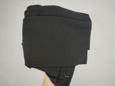 czarne satynowe spodnie zara: Zara, Spodnie materiałowe damskie, rozmiar S — 5