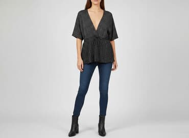 eleganckie swetry damskie różpinane do sukienki: Women`s knitwear, size L — 1