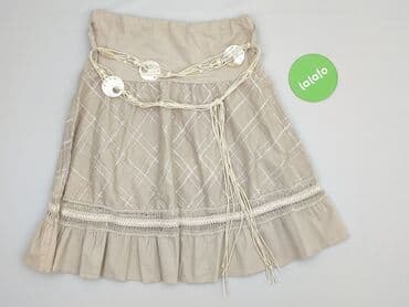 spódnice długie beżowa: Spódnica damska, rozmiar L — 2