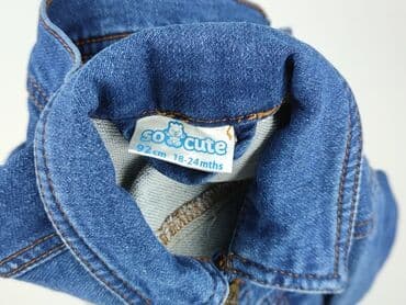 koszule burberry: Dziecięca kurtka jeansowa, 1.5-2 lat, 86-92 cm, So cute, stan - Idealny — 4
