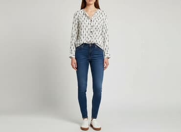 dzianinowa bluzki reserved: Reserved YFL, Bluzka damska, rozmiar XL — 7