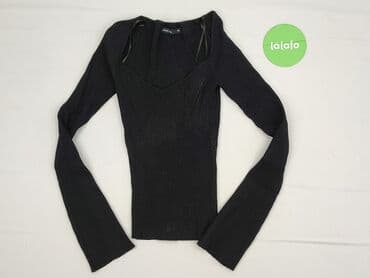 sweter w paski z serduszkiem: House, Top damski, XS — 2