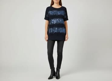 cekiny do sukienki: Tunika damska, rozmiar M — 6