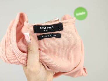 champion reverse weave t shirty: Reserved, Women`s T-shirt, size L (EU 40) — 5