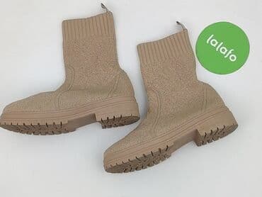 buty ze wstążką: Botki damskie, rozmiar 36 — 3