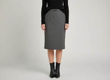 plisowane spódnice szara: Triangle, Spódnica damska, rozmiar M — 6