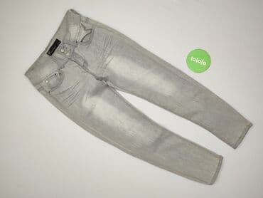 szare jeansy damskie stylizacje: Jeanswear, Jeansy damskie, rozmiar S — 2