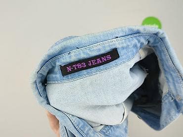 mum jeans: Kurtka jeansowa damska, rozmiar L — 4