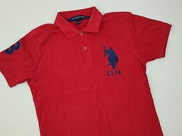 redpole: Us Polo Assn, Koszulka polo dla mężczyzn, rozmiar M — 1