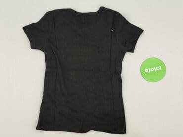 czarne koszulki damskie z nadrukiem: Футболка жіноча, розмір S — 3