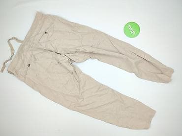 cargo crop: Spodnie materiałowe damskie, rozmiar M — 5