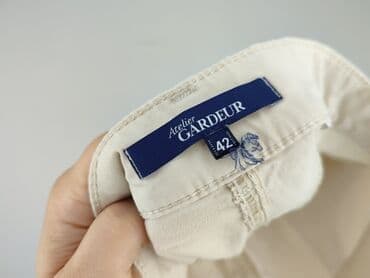класичні костюми жіночі: Material trousers for women, size XL (EU 42) — 4