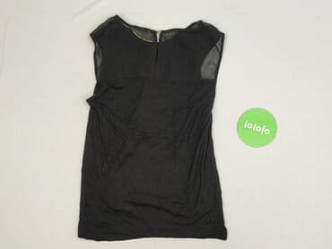 bluzka z przezroczystymi rękawami h m: H&M, Bluzka damska, rozmiar S — 4