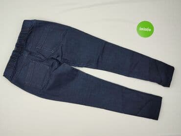 legginsy granatowe damskie: Legginsy Eleganckie damskie, rozmiar S — 3