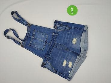 jeans amisu: Bershka, Ogrodniczki damskie, rozmiar M — 2