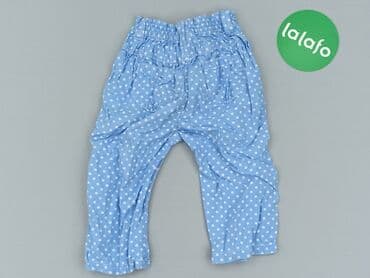 sukienka srebrna cekiny h: Niemowlęce spodnie materiałowe, 9-12 miesięcy, 74-80 cm, Tu, stan - Bardzo dobry — 3