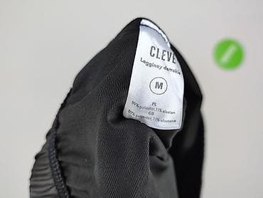 clevé: Cleve, Legginsy Ze skóry ekologicznej damskie, rozmiar M — 4