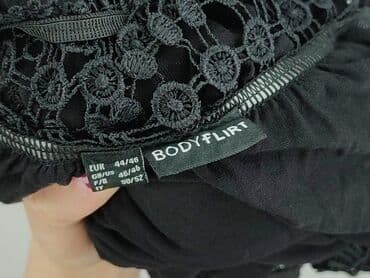 bluzki basic czarne: Bodyflirt, Bluzka damska, rozmiar 2XL — 4