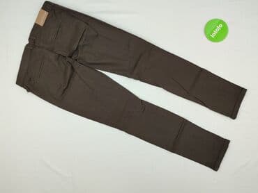 bershka buty na platformie czarne: Bershka, Spodnie materiałowe damskie, rozmiar S — 4