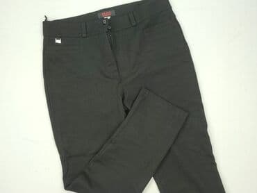 Women: Material trousers for women, size 3XL (EU 46) — 1