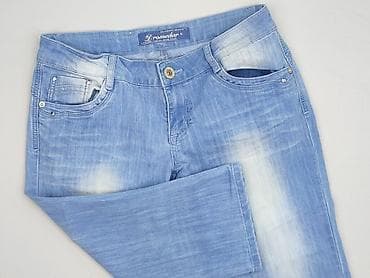 damp jeans: Dromedar, Spodnie 3/4 damskie, rozmiar M — 1