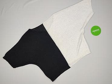 sweter alpaka: Ponczo damskie, rozmiar One size — 3