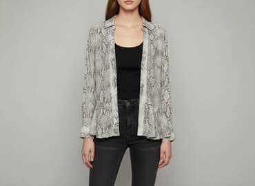 zara bluzki z piórami: Zara, Bluzka damska, rozmiar XS — 1